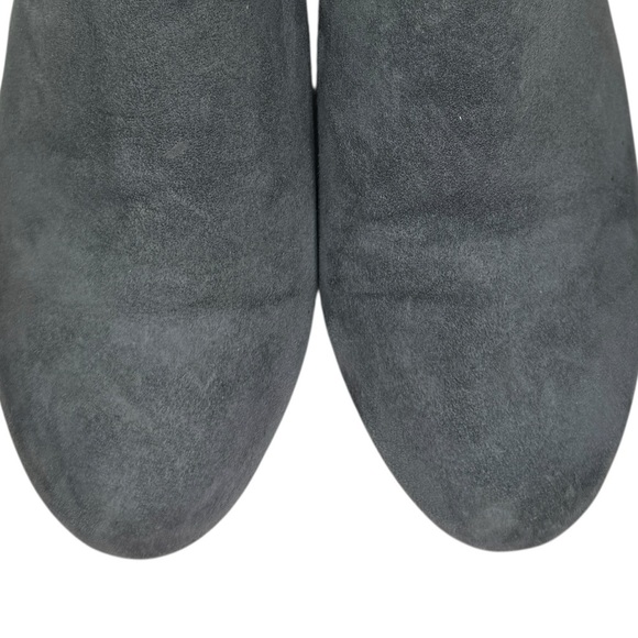 Vionic Elevated Stanton Suede Orthotic Wedge Boot Slate Grey Women's US 8 Nice - Picture 8 of 16